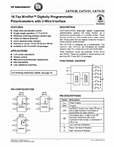 DataSheet CAT5120-10 pdf